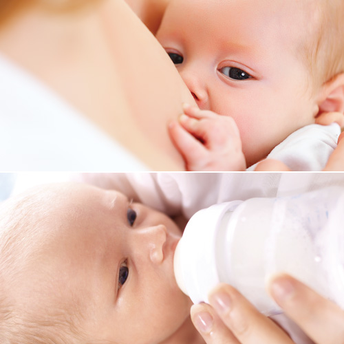 Breast or bottle - 5 tips to calmer feeding
