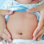 Stomach capacity of newborns